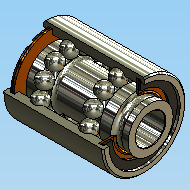 Airframe Control Ball Bearings: Single and Double Row