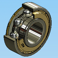 Felt Sealed Single Row Ball Bearings