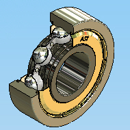 Track Ball Bearings, Single and Double Row